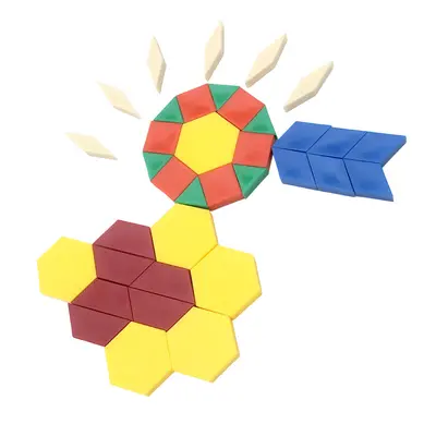 Çocuk geometrik şekil puzzle, 6 renk, şekil tanıma tahtası