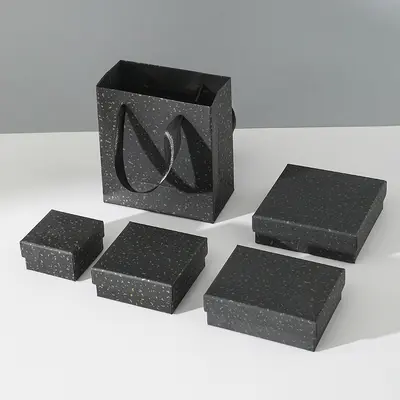 Taze 3D Görsel Üç Boyutlu Aksesuar Ambalaj Kutusu Küpe Yüzük Kolye Bileklik Takı Ambalaj Hediye Kutusu - 10