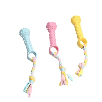 TPR Dog Chew Stick, Durable Self-Play Toy - 6
