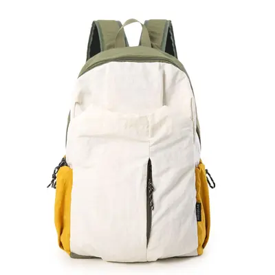 Casual Color-Block Backpack, Lightweight Travel and School Bag, Unisex - 6