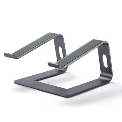Aluminium Alloy Laptop Stand, Macbook Compatible, Cervical Support, Cooling - 9
