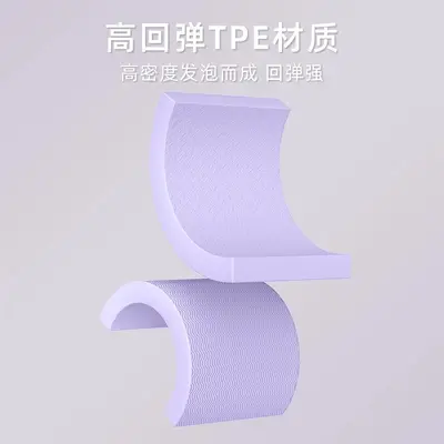 Коврик TPE для колен утолщённый 4 см для планки, балансировочная подушка, коврик для ролика для пресса, профессиональный напольный коврик, нескользящий коврик для йоги, напольный коврик - 3