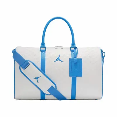 AJ Checkered Gym Bag, Large Capacity, Crossbody - 11