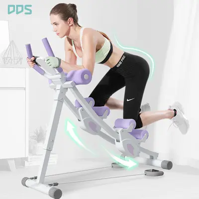Split-Track Ab Trainer Home Waist Shaper Abdominal Exercise Machine - 8