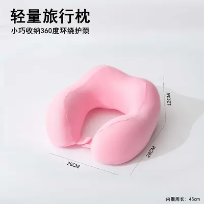 Memory Foam U-Shaped Neck Pillow Portable - 11