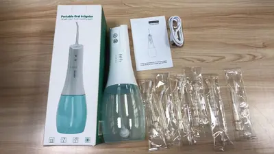 跨境新款便携式家用电动冲牙器洗牙器牙齿清洁器口腔护理护龈 - 9