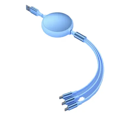 HW branded gift data cable 3-in-1 fast charging, customized fast charging data cable suitable for IP and Android devices