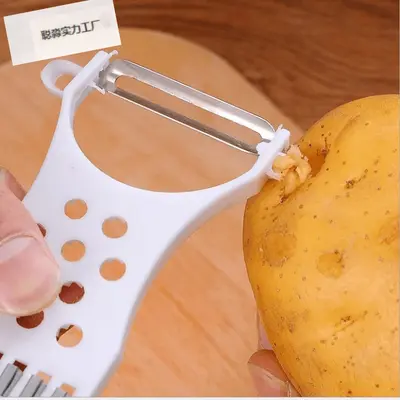 Multifunktionales Gemüseschneider Kartoffelhobel Küchenschäler - 3