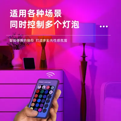 RGB CW Dimmer Dimming Color Changing WiFi Smart Bulb Energy Saving LED Bulb Manufacturer