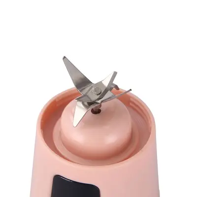 6 Yapraklı USB Şarj Edilebilir Taşınabilir Meyve Sıkacağı Ev Küçük Mini Meyve Suyu Makinesi Meyve Suyu Sıkma Bardağı Güçlü Blender