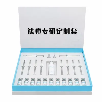美容院专供祛痘专研套盒淡化痘印痘坑修护精华液不挂网护肤品套盒