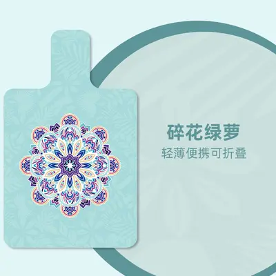 Foldable Rubber Non-Slip Pilates Mat, Yoga Studio Mat - 12