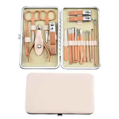 Rosegold 18 parçalı tırnak bakım seti - 11