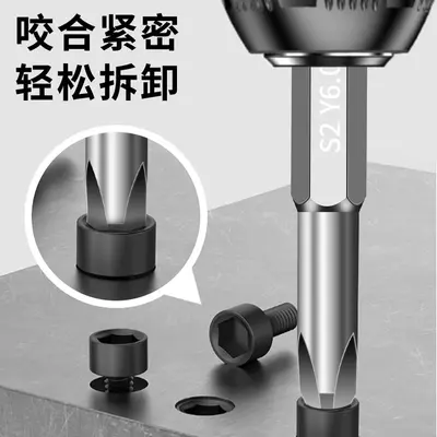 Specialty screwdriver bit set, triangle, Y, U shape, magnetic