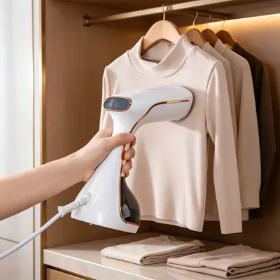 Portable steam iron, handheld, mini, household and dorm use