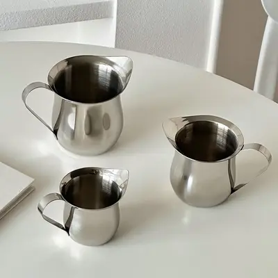 Stainless Steel Espresso Milk Jug, Latte Art Pitcher