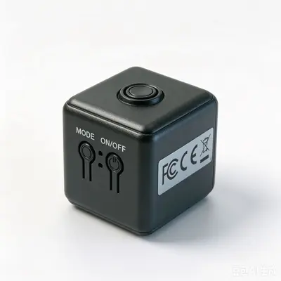 Smart camera, magnetic holder, no installation