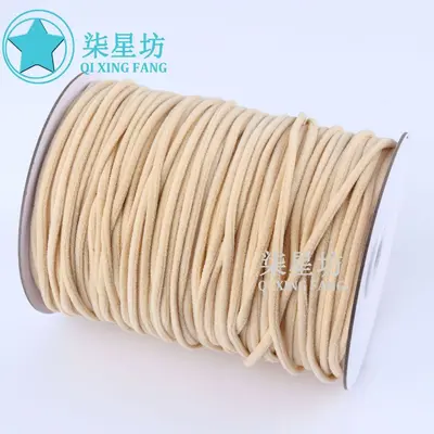 Flat Elastic Band 0.5 mm and 0.3 mm, Oil-Core for Bra Straps and Lingerie - 12