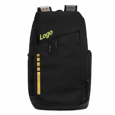 Elite Basketball Rucksack mit Luftpolster, Doppel-Schulterriemen, Luftkissen-Rucksack, Lastverteilung, großes Fassungsvermögen, Schülerrucksack, Reise-, Pendel- und Bergsteiger-Rucksack - 7