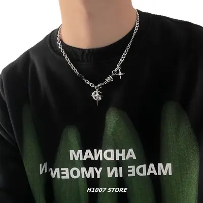 Herren-Halskette exklusives Design Schlüsselbeinkette - 6