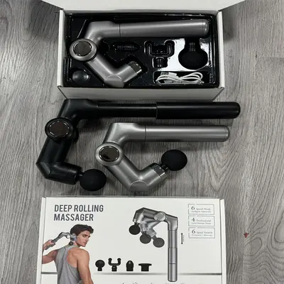 U-förmige faltbare Massagepistole, USB-aufladbar, Hochfrequenz