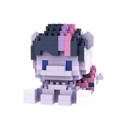 Compatible Lele Pony Cartoon Figure Building Blocks Set, Educational Toy for Girls