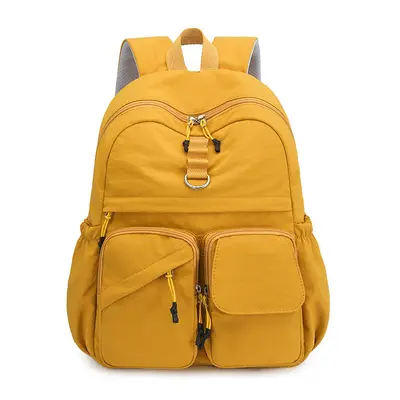 Japanese-Style Lightweight Nylon Backpack Large Capacity - 10