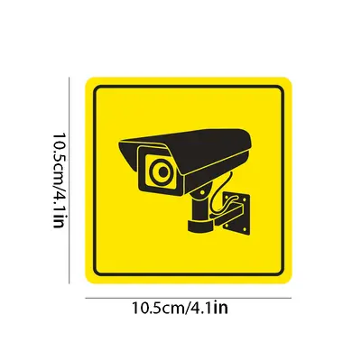 CCTV-Warnschild, Hinweis auf Videoüberwachung im Außenbereich - 8