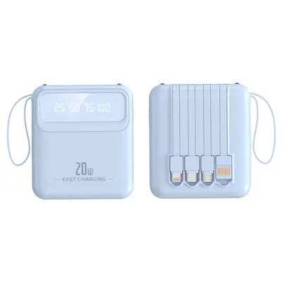 Tragbares Ladegerät 20000 mAh mit 3C-Zertifikat, große Kapazität, Reiseladegerät für Geschenke, individuelle Logo-Anpassung möglich - 8
