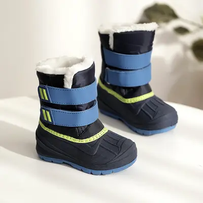Kinder-Schneestiefel, Samtfutter, wasserdicht, rutschfest - 10