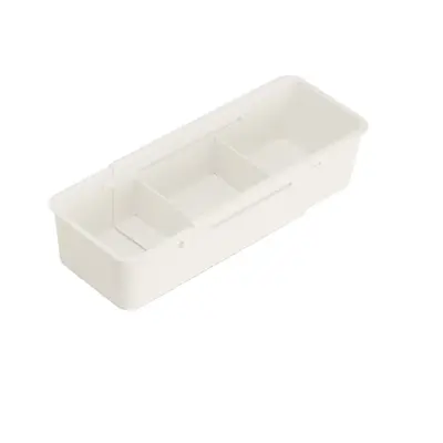 Aufbewahrungsbox Schubladeneinsatz Trennstück Innenseite ausziehbar rechteckig Kosmetik Lippenstift Einweg-Appetizer kleine Verschiedenes Trennbox