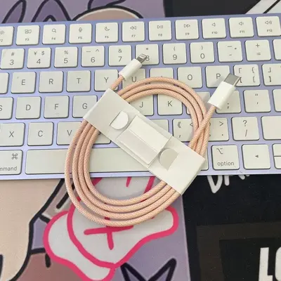 Braided Charging and Data Cable for iPhone 14/16, iPad 15 Compatible - 7