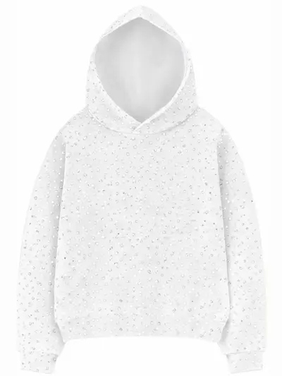 Amerikanischer Hoodie mit Sternen-Batikmuster, Herbst/Winter - 7