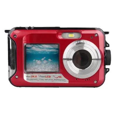24MP Dual-Screen Waterproof HD Digital Camera, Model HD268