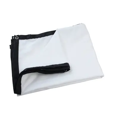 Faltbare Projektionsleinwand 100 und 120 Zoll, Polyester, tragbar
