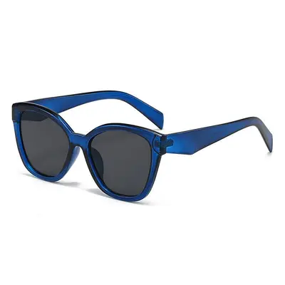 Minimalist Cat-Eye Sunglasses with UV Protection - 10