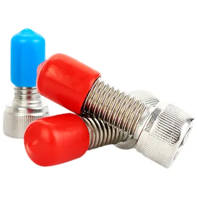 PVC-Gummischutzmanschette mit Außengewinde, Kunststoffschutzkappe, Schraubenkappe, staubdichte Schutzbox, Isoliergummistöpsel, Isoliergummidichtung, Rohrabdeckung