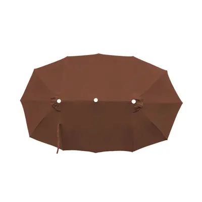 Replacement Canopy Fabric for Three-Arm Parasol, UV Protection for Garden and Outdoor - 11