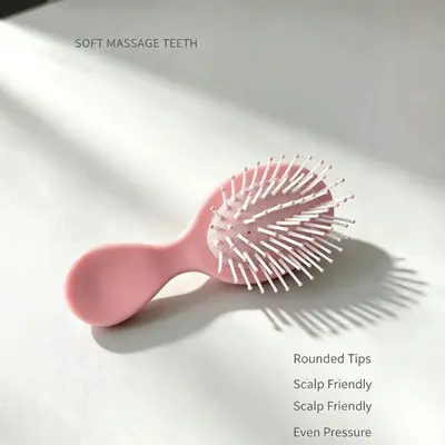 Macaron Mini Air Cushion Massage Comb, Portable Pocket Hair Comb