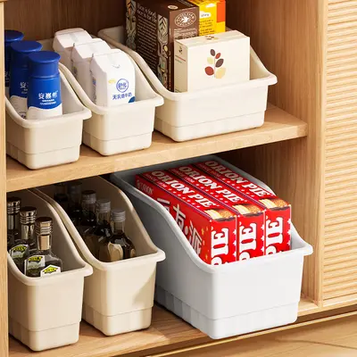 Cabinet storage box with wheels, large capacity organizer