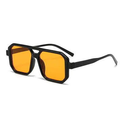 Large Frame Unisex Sunglasses, Simple Design, Ocean Lens Driving Glasses - 4