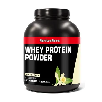 Whey Protein Powder 1 kg for Fitness, Multiple Flavors - 8