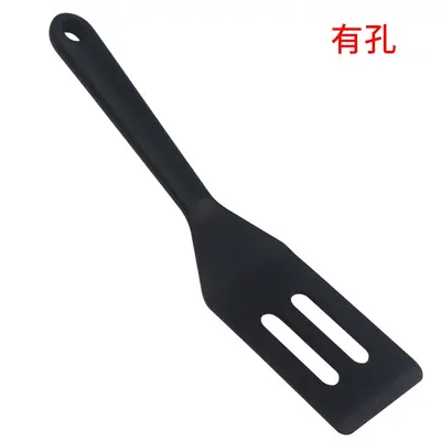 Silikon brownie kurabiye spatula küçük kızartma spatula sızıntı spatula biftek omlet spatula pişirme aracı mutfak aletleri - 7