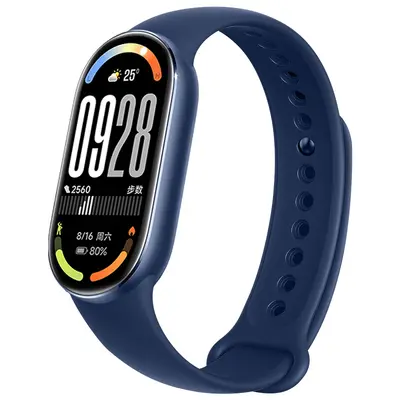 Solid Color TPE Strap for Xiaomi Smart Band 8/9/10 - 11