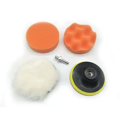 Cross-border spot 3 inch foam polishing pad set paint grinding polishing buffing tool scratch repair foam wheel - 7