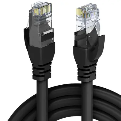 Cat6-Netzwerkkabel 1 m, fertiges Gigabit-Patchkabel für Router und Computer