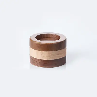 Coffee Tamper Base, Walnut Wood Tamper Filling Base for Espresso Machines - 9