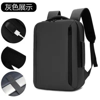 Grenzüberschreitender Herren-Laptop-Rucksack mit mehreren Funktionen, Business-Rucksack, großvolumiger Premium-Rucksack, Laptop-Rucksack - 8