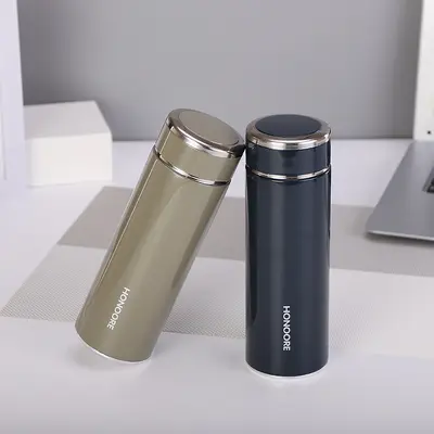 Yeni 304 paslanmaz çelik termos bardak, erkek moda hediyesi, iş su bardağı, üst düzey reklam bardağı, özelleştirilebilir logo
