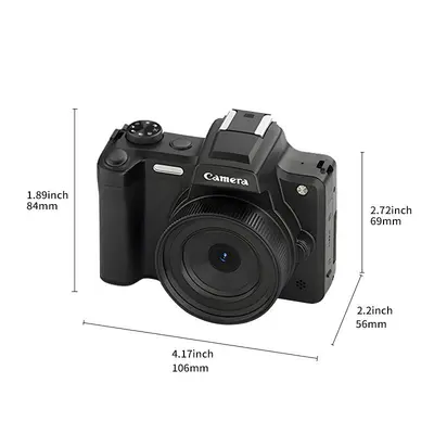 Anck DC101 Retro CCD Digital Camera with Viewfinder, HD